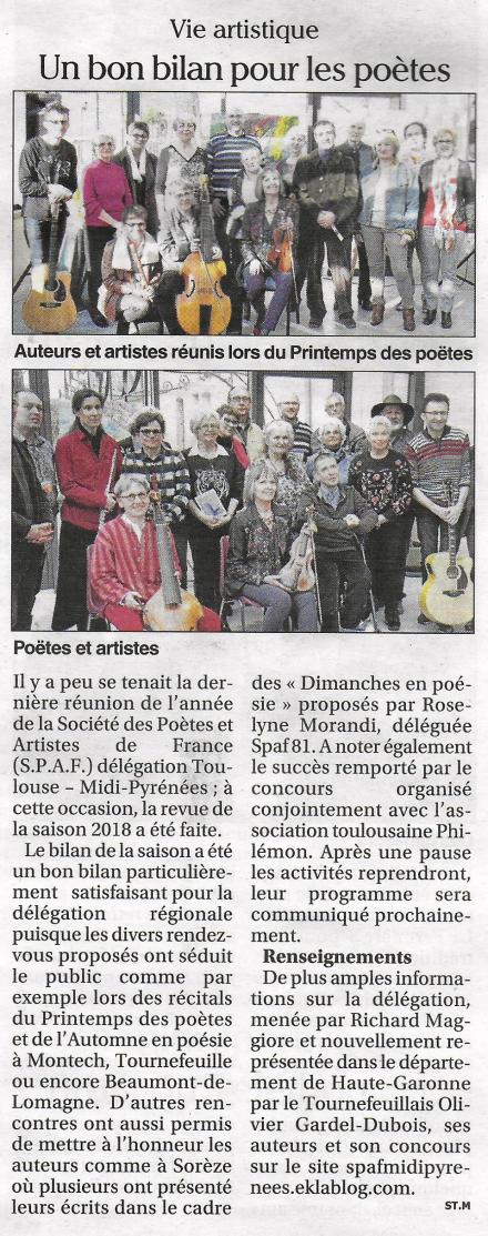UN BON BILAN