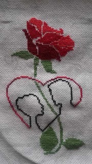St Valentin ! Vos broderies et finitions ...