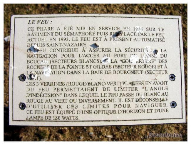 Sémaphore Pointe St Gildas à Préfailles