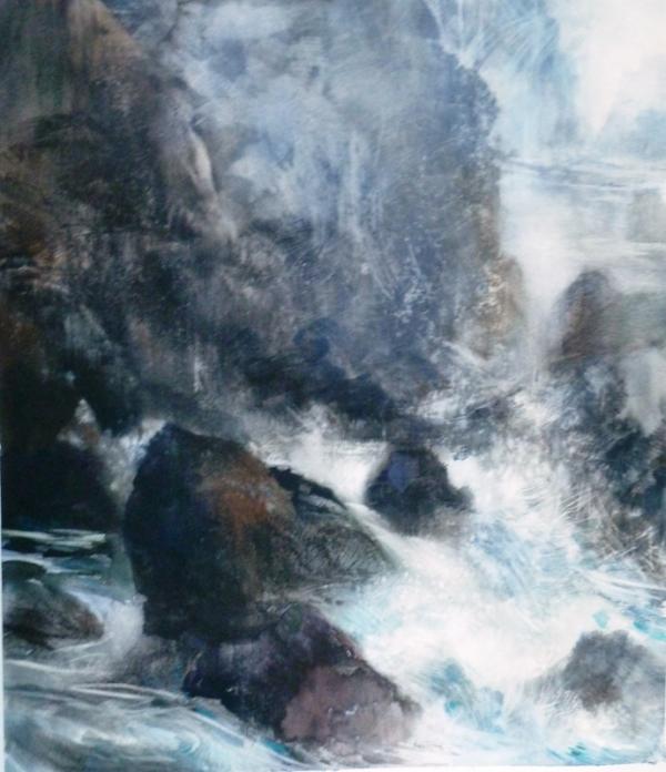 Peinture d' Anne Huet Baron