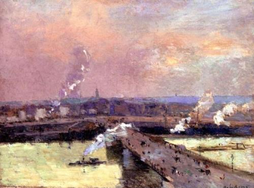 Peinture de : Albert Lebourg