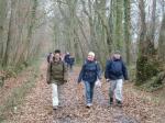 La randonnée du 15 décembre à Bavent