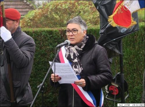 *  Commémoration "79ème anniversaire de la Libération" ce 19 novembre 2023 à Champagney.