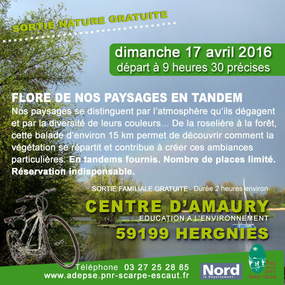 Flore de nos paysages en tandem, Hergnies le 17 avril