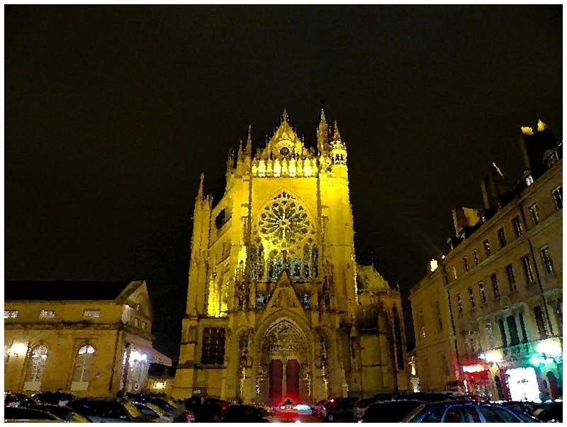 Metz / Glacial 21 janvier 2015...