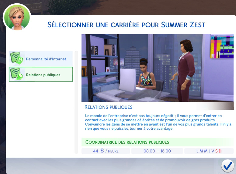 Semaine 3 - Quartier Oasis Springs - Foyer Zest