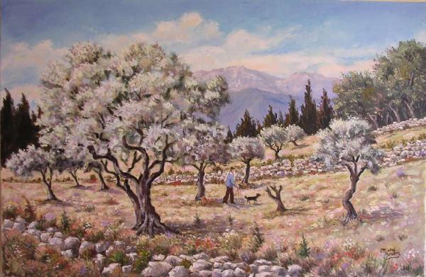 Peinture de : Michel Bendon
