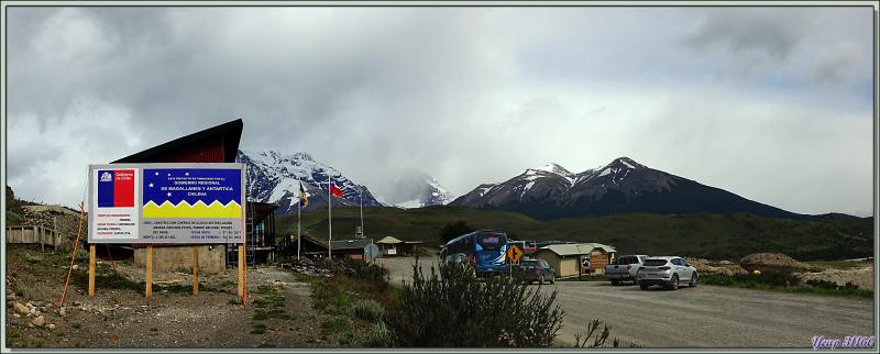 L'entrée du Parque Torres del Paine - Patagonie - Chili