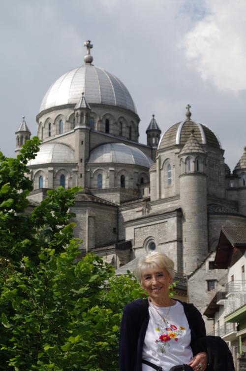 Jacqueline et les lacs Italiens 2015