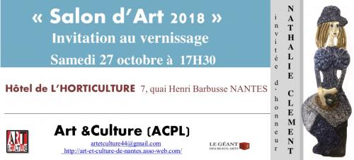 SALON D'ART HOTEL DE L HORTICULTURE NANTES