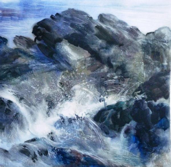 Peinture d' Anne Huet Baron