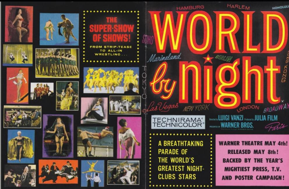 WORLD BY NIGHT (LES NUITS DU MONDE - MONDO DI NOTTE box office usa 1961