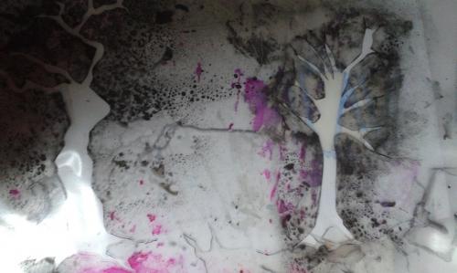 mes tampons et pochoirs fait maison