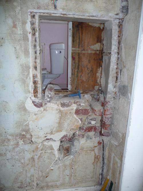 Cloison WC/Escalier, final