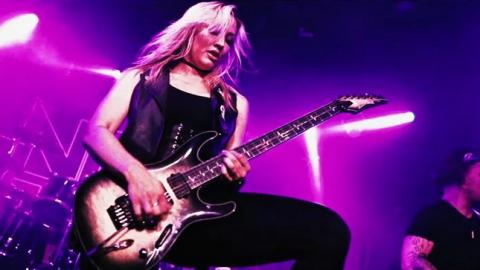 NITA STRAUSS - "Mariana Trench" Clip Live