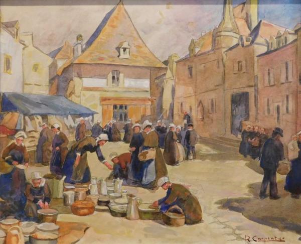 Peinture de : Renée Carpentier-Wintz 