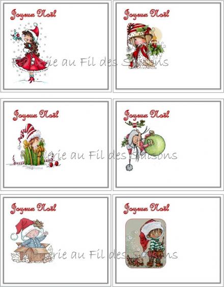 Noël ! Petites cartes ....... (4)