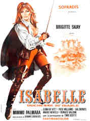 ISABELLE DUCHESSE DU DIABLE ET DE L'AMOUR BOX OFFICE FRANCE 1971 