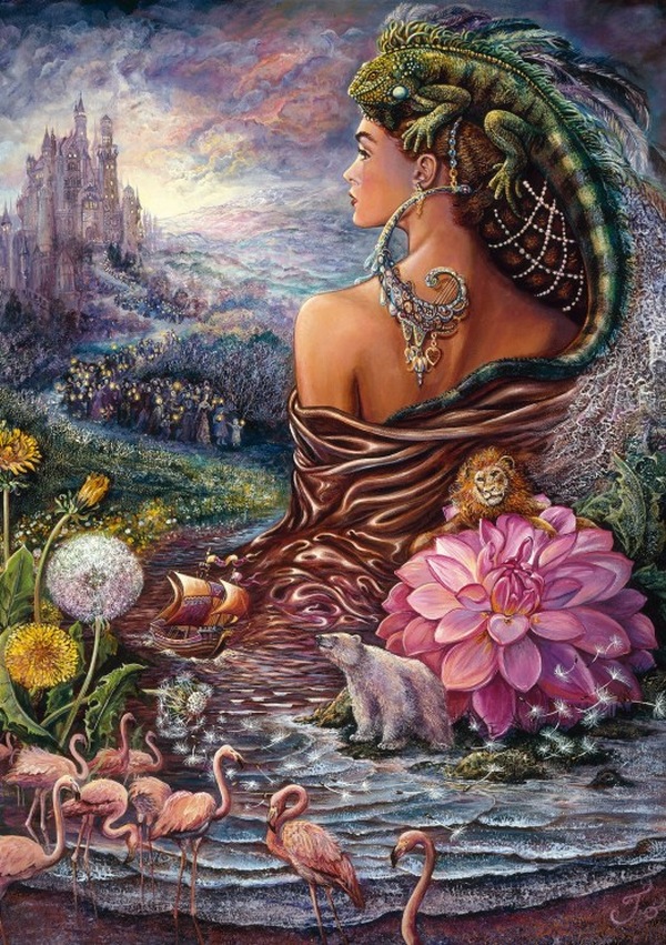 Peinture de : Joséphine Wall