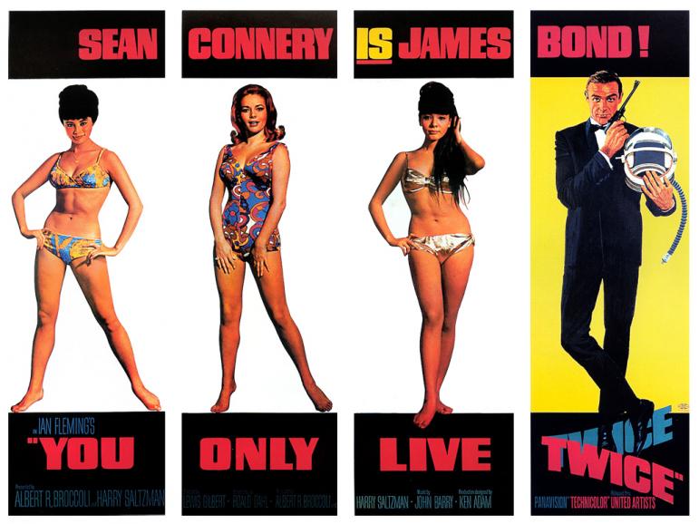 ON NE VIT QUE DEUX FOIS - BOX OFFICE SEAN CONNERY 1967