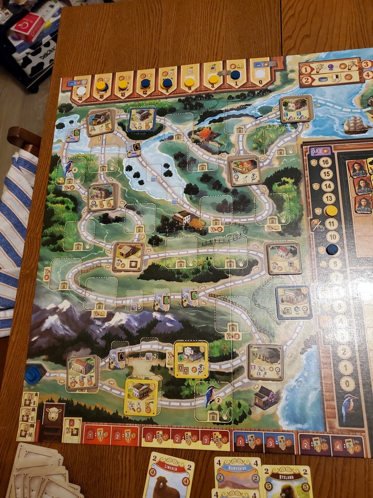 Great Western Trail Nouvelle-Zélande (fin de partie)