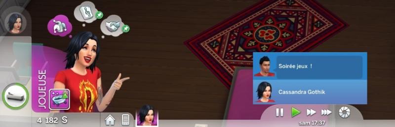 Semaine 2 - San Myshuno - Foyer Cassandra Gothik
