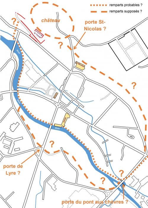 LES REMPARTS DE BEAUMONT-LE-ROGER (Eure)