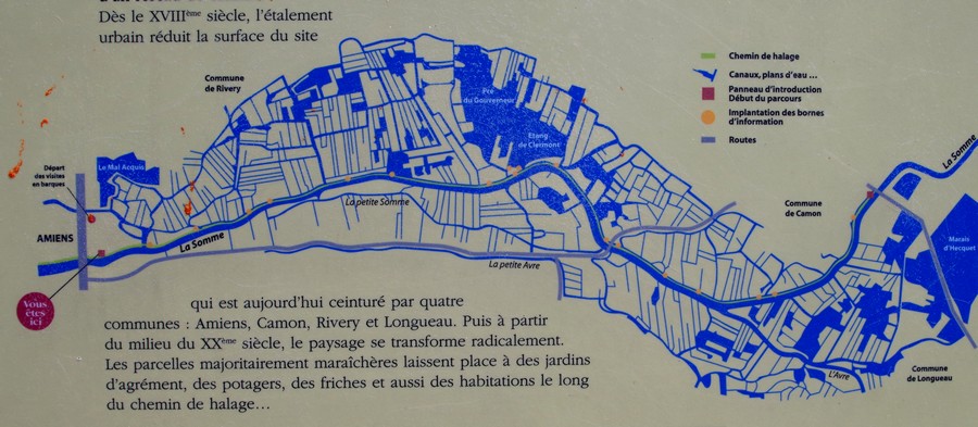 Amiens, ses Hortillons, son parc, la routine quoi ...