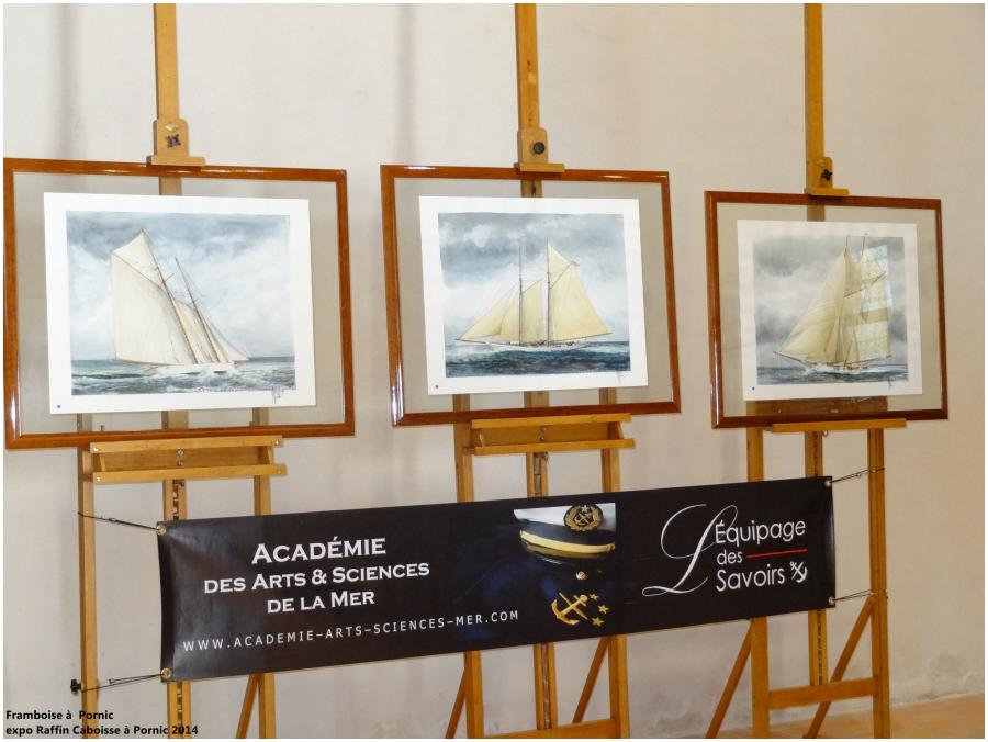 Exposition Pierre RAFFIN CABOISSE à Pornic 2014
