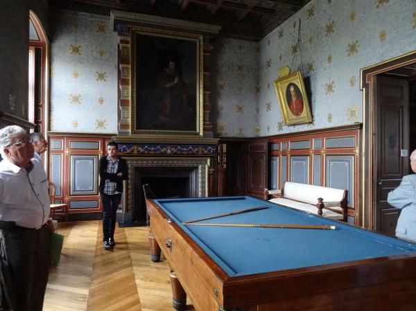 Visite du château d'Ancy le Franc, avec la Société Archéologique et Historique du Châtillonnais