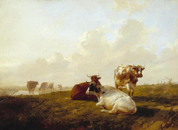 Peinture de :Thomas Sidney Cooper 