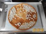 Tarte aux fraises et sa crème pâtissière au carambar caramel 
