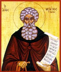 Saint Mélèce le Jeune († 1105)