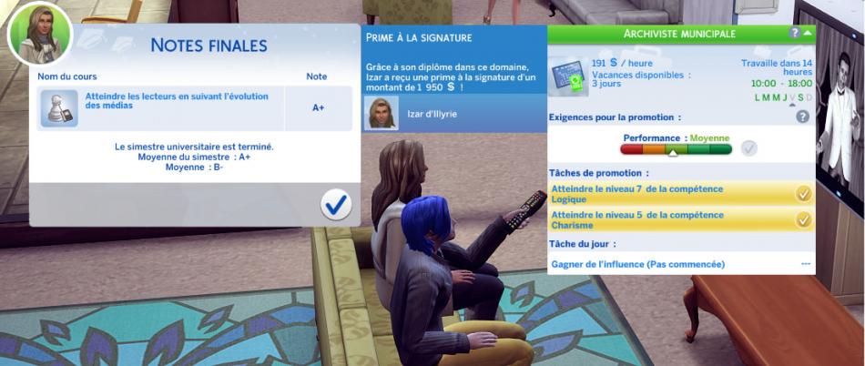 [CALF] Automne 2 - Semaine 10 - Jours 65 à 70