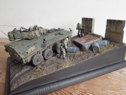 Un diorama (presque) terminé