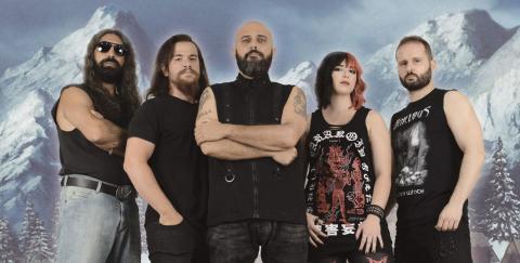 ACHELOUS - Les détails du nouvel album The Icewind Chronicles ; "Flames Of War" Lyric Video