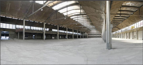 La halle Freyssinet vide