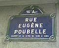 photo rue Eugène Poubelle