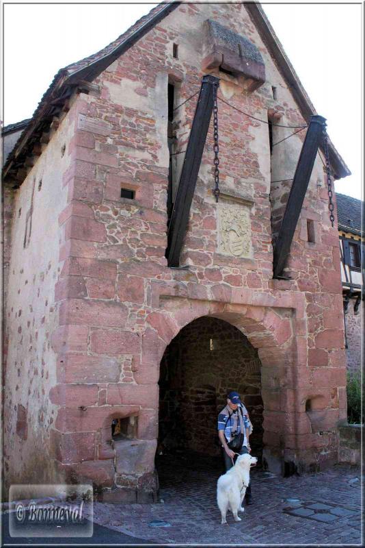 Alsace Haut-Rhin Route des Vins Riquewihr Porte Haute