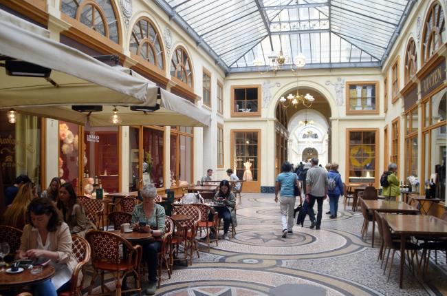 ☻ Les passages couverts de Paris (du Palais Royal à la Bourse) avec Générations 13