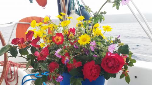 Le balcon posé sur la mer (6) entre Kάραβος et Κέα