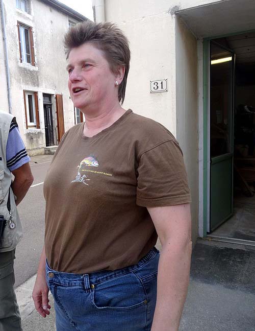 Nathalie Chapuis tourneuse sur bois...mais aussi vannière à Veuxhaulles sur Aube...