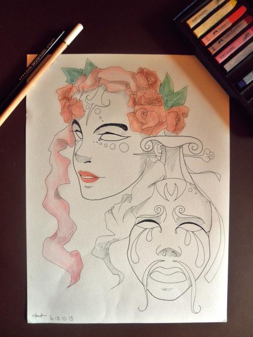 • Masques sur canson 2