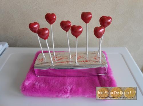 Sucettes de la Saint-Valentin