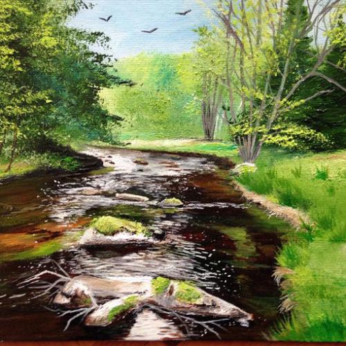 Peinture de : Jean-Luc Boudaud