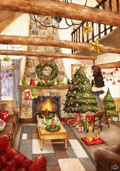 Le petit sapin rouge et vert