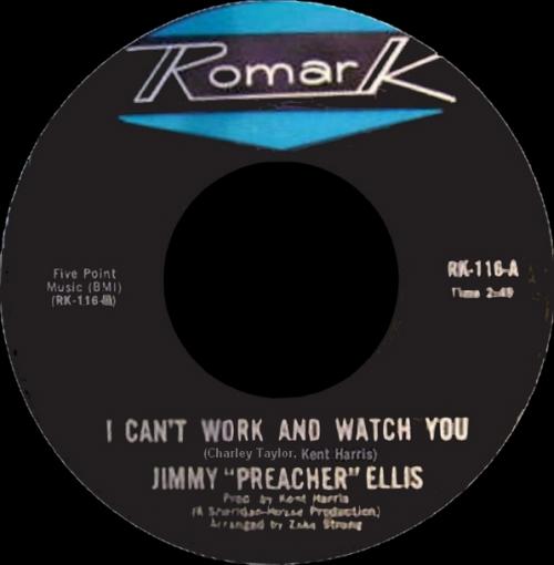 Jimmy ''Preacher'' Ellis : CD " The Story Of Jimmy ''Preacher'' Ellis 1963-1972 " Tramp Records TRCD-9020 [ GE ]
