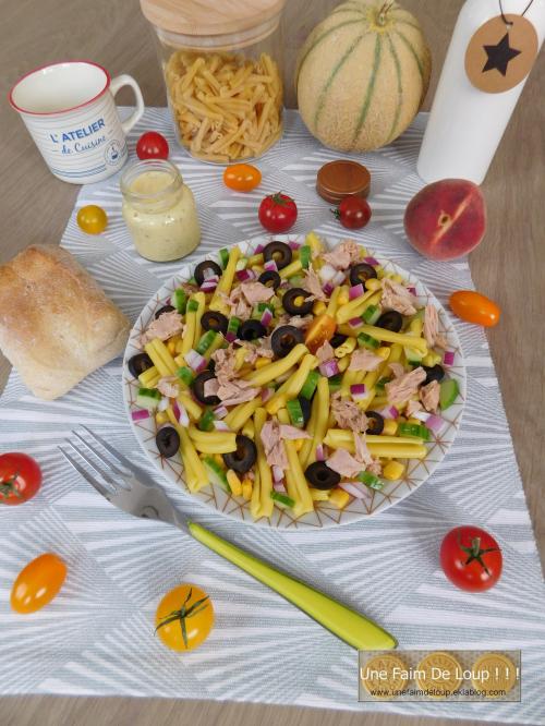 Salade de pâtes au thon