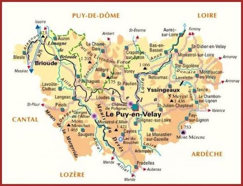 ⊱♥⊱╮ღ꧁ Aujourd'hui  43 La Haute Loire   ꧂ღ╭⊱♥≺