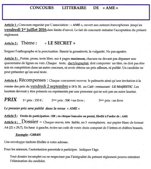 UN CONCOURS AU PUY